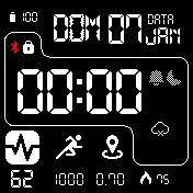 华米跃我Amazfit Bip手表表盘