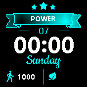 华米跃我Amazfit Bip手表表盘