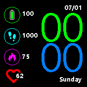 华米跃我Amazfit Bip手表表盘