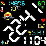 华米跃我Amazfit Bip手表表盘