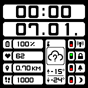华米跃我Amazfit Bip手表表盘