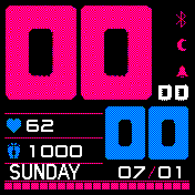 华米跃我Amazfit Bip手表表盘