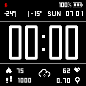 华米跃我Amazfit Bip手表表盘