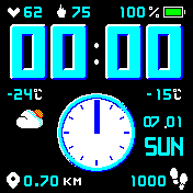 华米跃我Amazfit Bip手表表盘