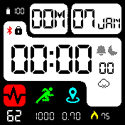 华米跃我Amazfit Bip手表表盘