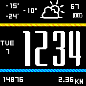 华米跃我Amazfit Bip手表表盘