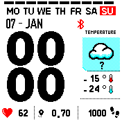 华米跃我Amazfit Bip手表表盘