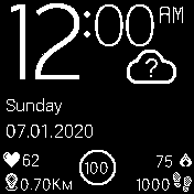 华米跃我Amazfit Bip手表表盘