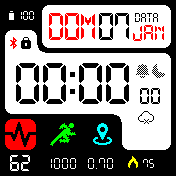 华米跃我Amazfit Bip手表表盘