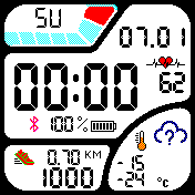 华米跃我Amazfit Bip手表表盘