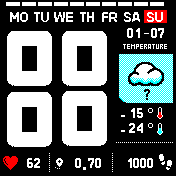 华米跃我Amazfit Bip手表表盘