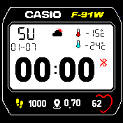 华米跃我Amazfit Bip手表表盘
