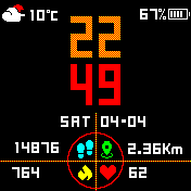 华米跃我Amazfit Bip手表表盘