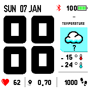 华米跃我Amazfit Bip手表表盘