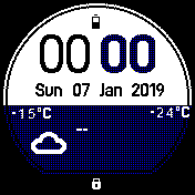 华米跃我Amazfit Bip手表表盘