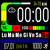 华米跃我Amazfit Bip手表表盘