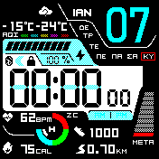 华米跃我Amazfit Bip手表表盘
