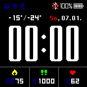 华米跃我Amazfit Bip手表表盘