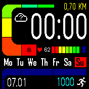 华米跃我Amazfit Bip手表表盘