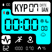 华米跃我Amazfit Bip手表表盘