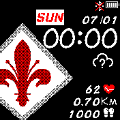 华米跃我Amazfit Bip手表表盘