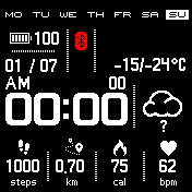 华米跃我Amazfit Bip手表表盘