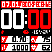 华米跃我Amazfit Bip手表表盘
