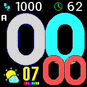 华米跃我Amazfit Bip手表表盘