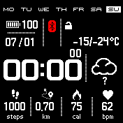 华米跃我Amazfit Bip手表表盘