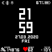 华米跃我Amazfit Bip手表表盘