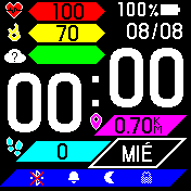 华米跃我Amazfit Bip手表表盘