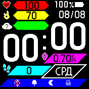 华米跃我Amazfit Bip手表表盘