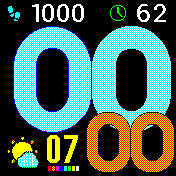 华米跃我Amazfit Bip手表表盘