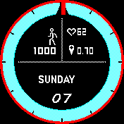 华米跃我Amazfit Bip手表表盘