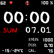 华米跃我Amazfit Bip手表表盘