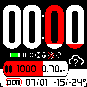 华米跃我Amazfit Bip手表表盘