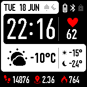 华米跃我Amazfit Bip手表表盘