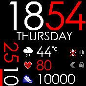 华米跃我Amazfit Bip手表表盘