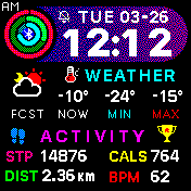 华米跃我Amazfit Bip手表表盘