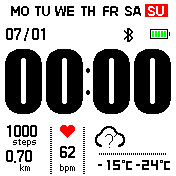 华米跃我Amazfit Bip手表表盘