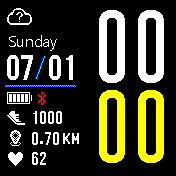 华米跃我Amazfit Bip手表表盘