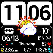 华米跃我Amazfit Bip手表表盘