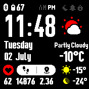 华米跃我Amazfit Bip手表表盘