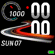 华米跃我Amazfit Bip手表表盘