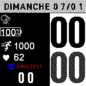 华米跃我Amazfit Bip手表表盘