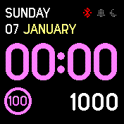 华米跃我Amazfit Bip手表表盘