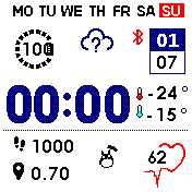 华米跃我Amazfit Bip手表表盘