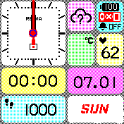 华米跃我Amazfit Bip手表表盘