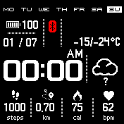 华米跃我Amazfit Bip手表表盘