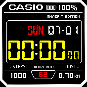 华米跃我Amazfit Bip手表表盘